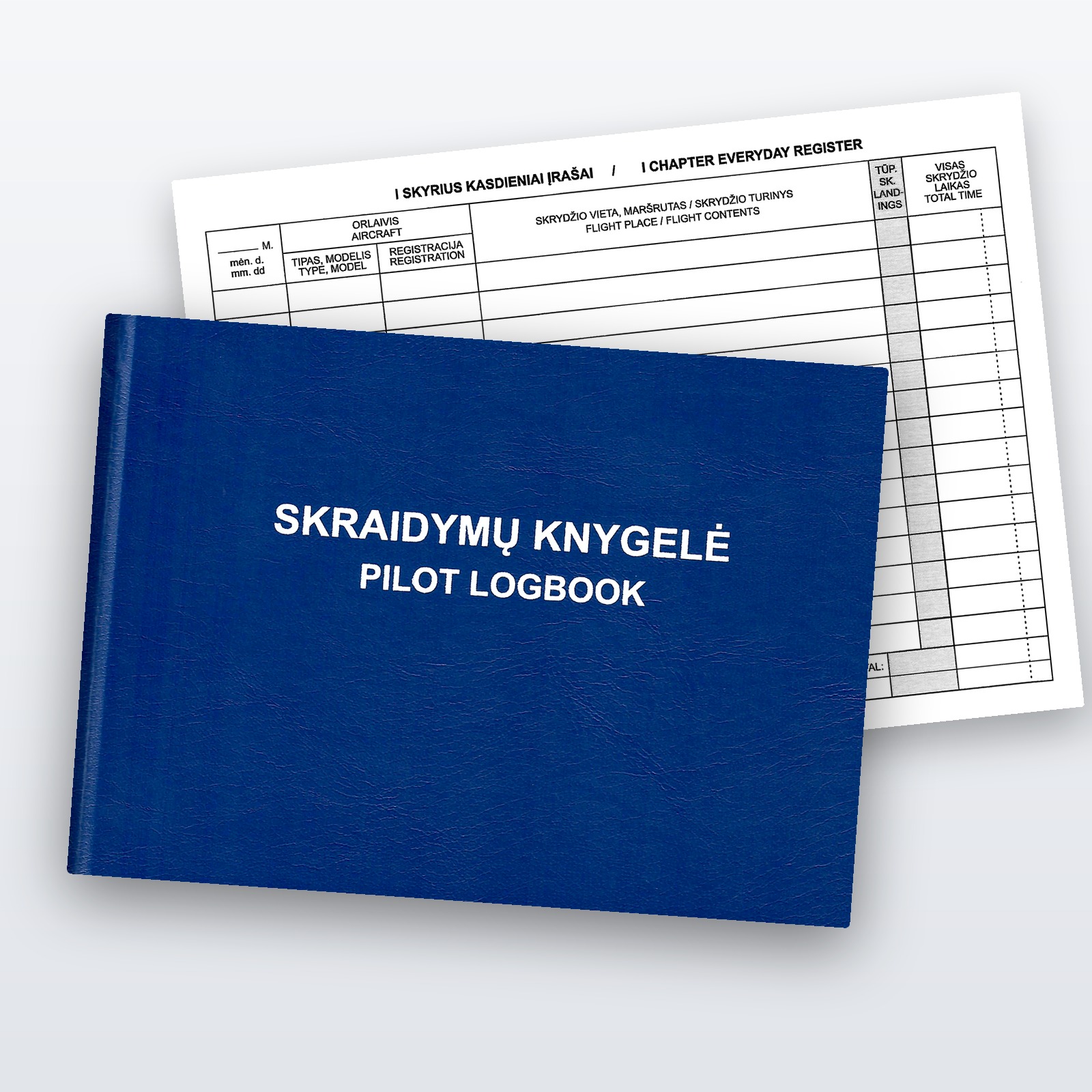 skraidymu knygele